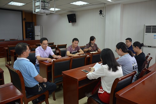 世界足球官网教工党支部开展习近平总书记“7. 26”讲话精神学习研讨活动