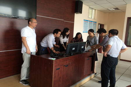 上海立信会计金融学院世界足球官网来公司考察交流