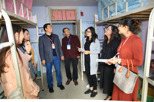 世界足球官网开展研究生宿舍安全卫生检查活动