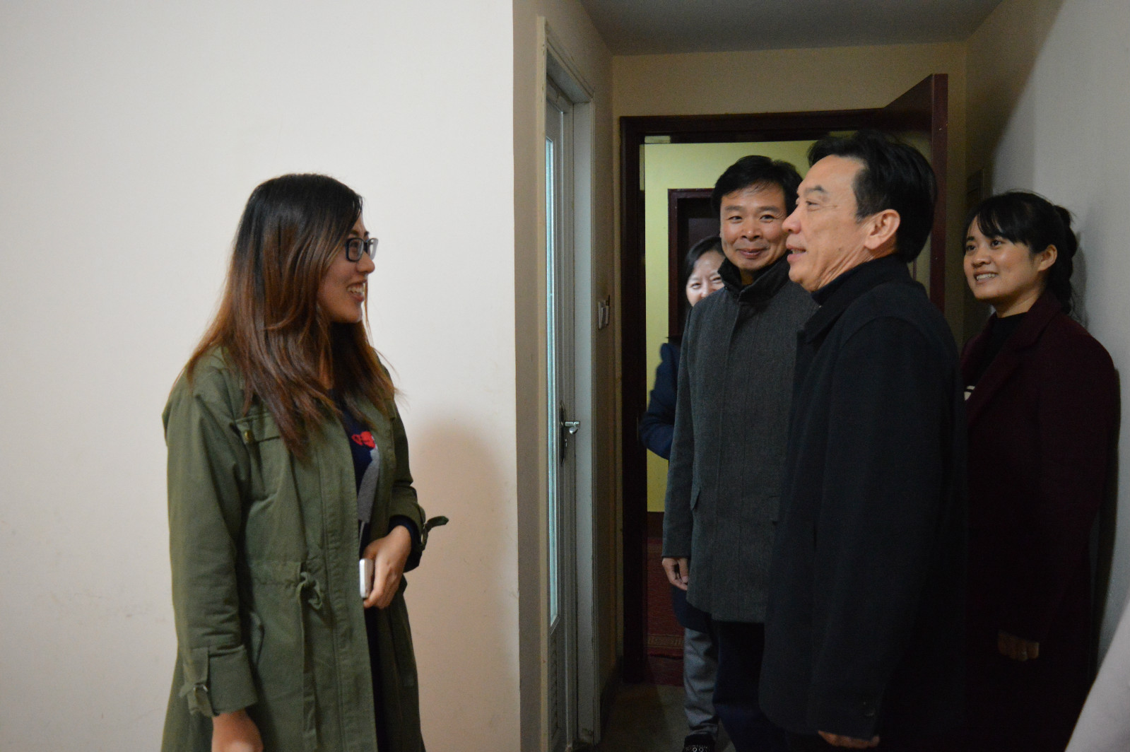 公司领导慰问“国培计划(2016)”小学英语 短期班学员