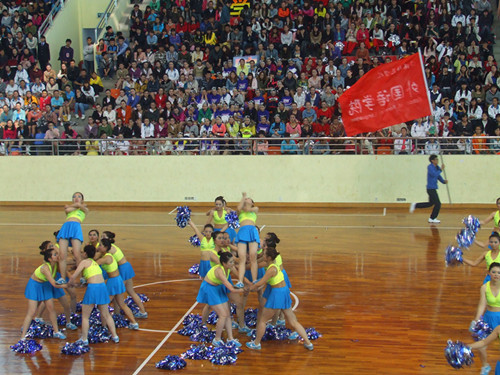 世界足球官网精彩亮相第21届健美操比赛