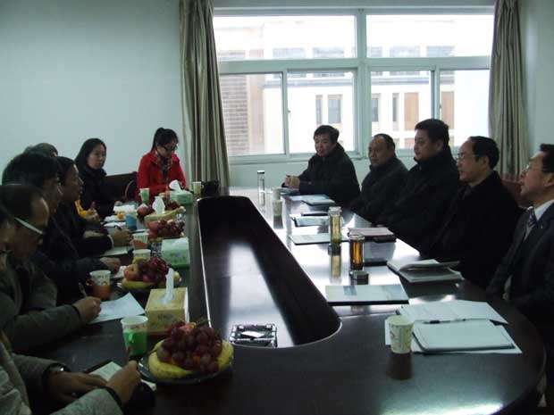 广州大学公司领导来公司交流